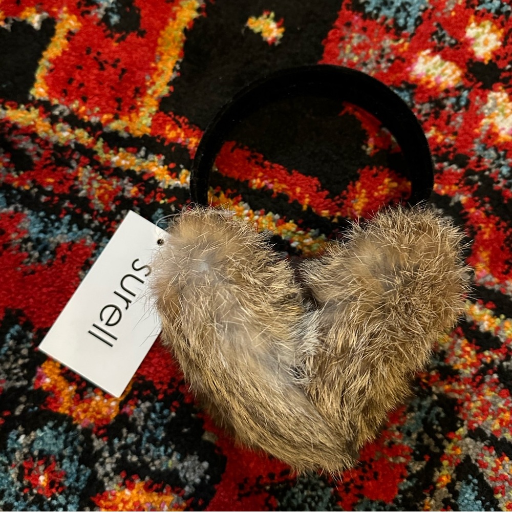 Rabbit Fur Earmuff